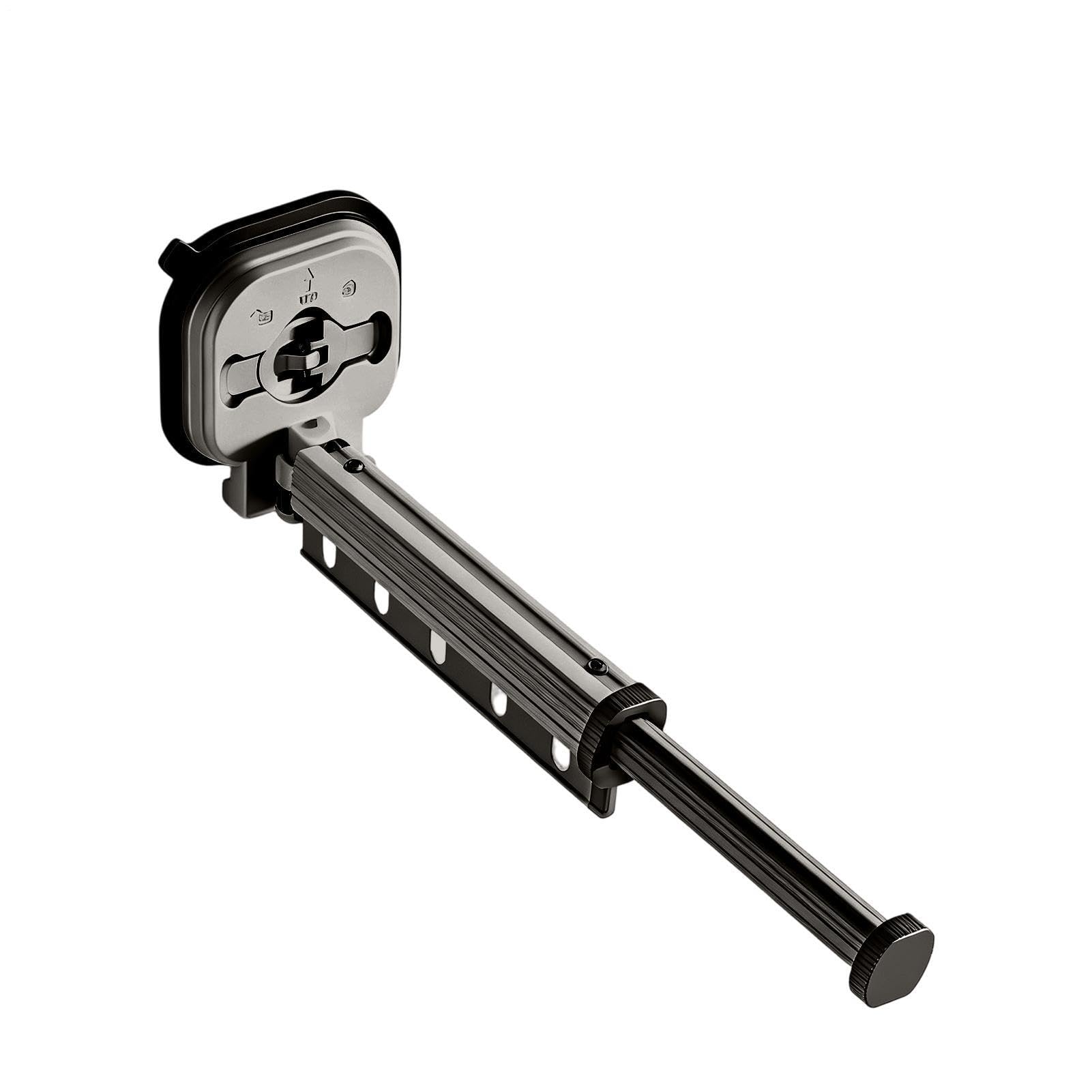 Genérico Tendedero de Ropa Antideslizante Plegable de aleación de Aluminio | Tendedero portátil montado en pared para ropa Para Hogar, Salón, Baño, Balcón, Dormitorio, Interior, Viaje, Viaje Laboral