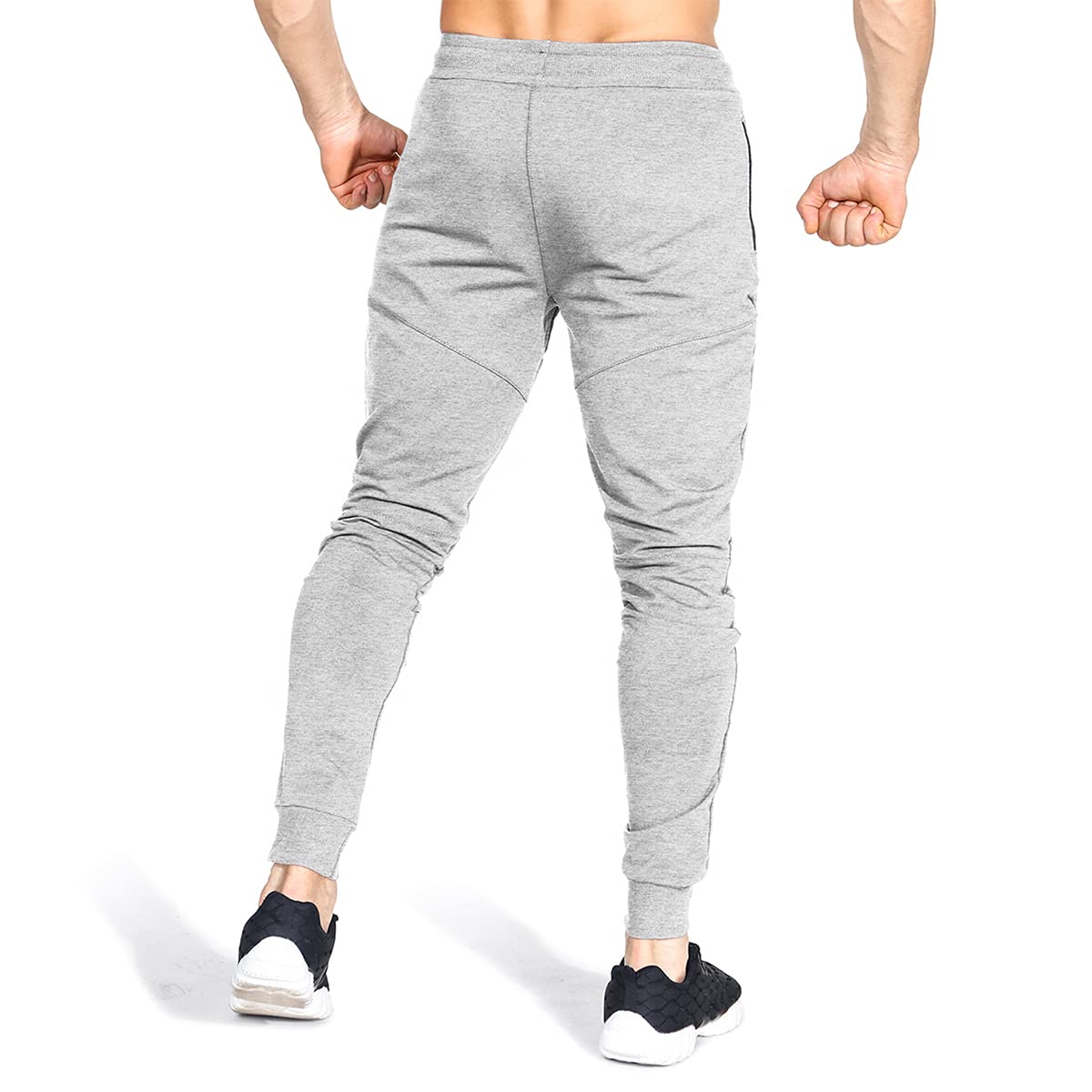BROKIG Pantaloni della Tuta da Jogging da Palestra Vertex da Uomo con Tasche
