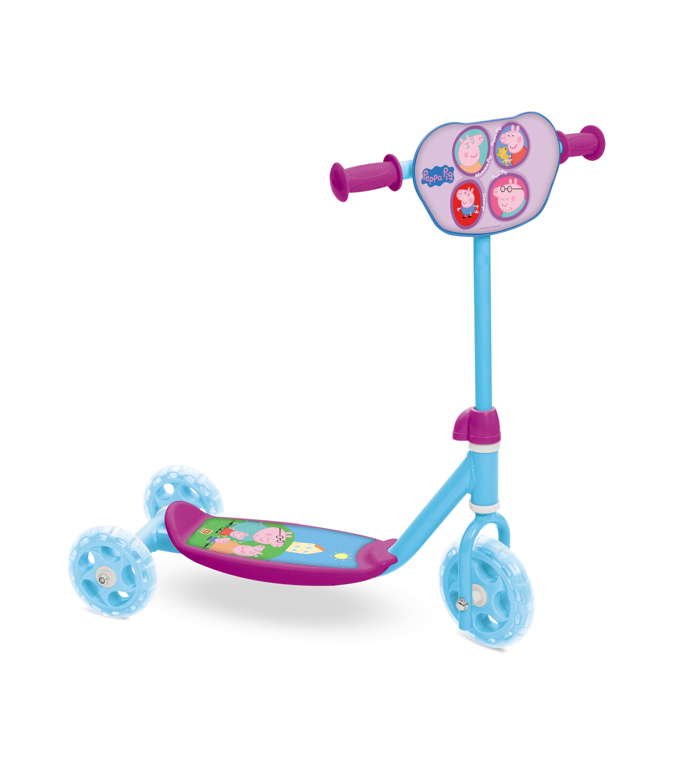 Mondo Kids 3-Wheel Scooter Small Light Blue