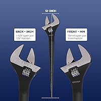 Vista 5 de Lichamp - Llave de mandíbula ajustable de 12 pulgadas para construcción