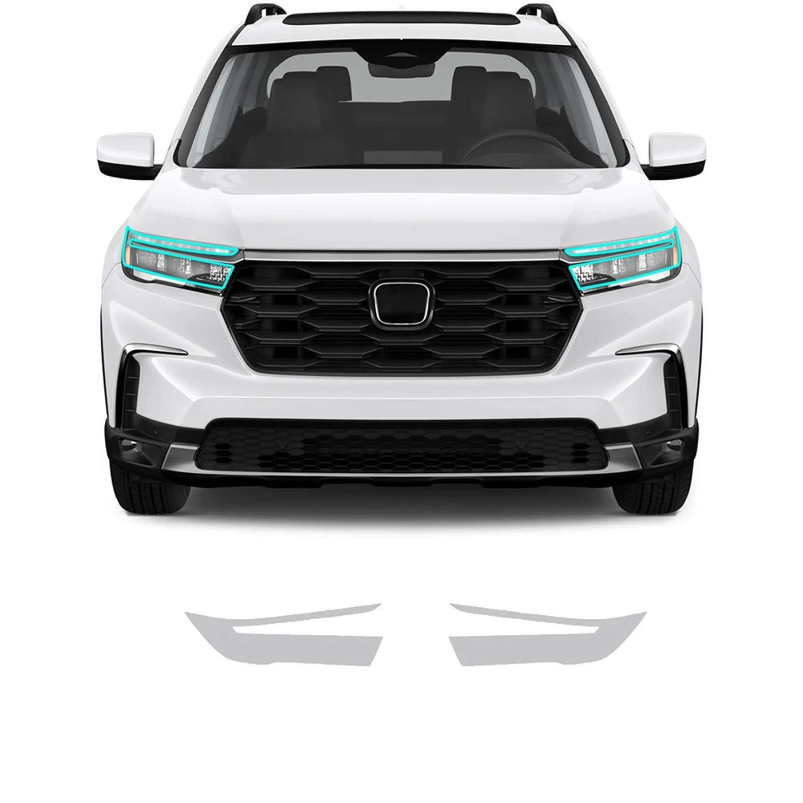 Film protection phare Honda Pilot 2023 2024 2025 TPU PPF transparent anti-rayures réparation