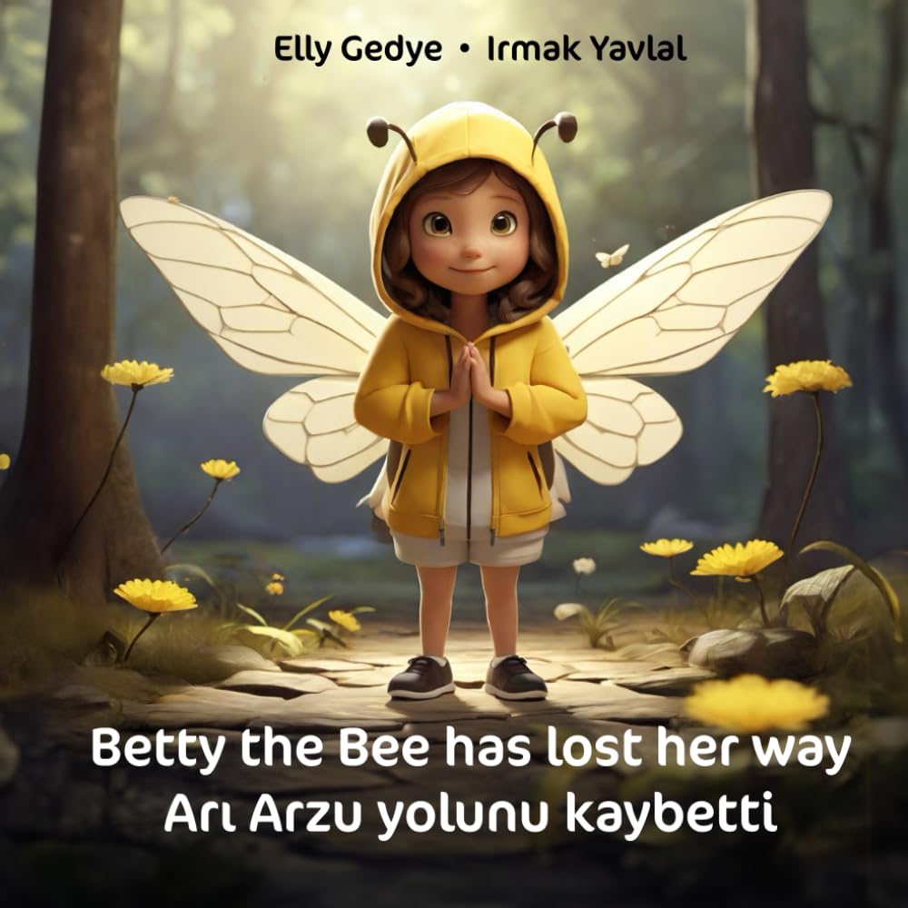 Betty the Bee has lost her way. Arı Arzu yolunu kaybetti: Dual Language/Bilingual Childrens Book: English + Türkçe (Turkish) (Bilingual English/İngilizce - Türkçe/Turkish Kid's Books)