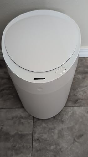 Townew T1S Smart Prullenbak, automatische vuilnisbak van 4,1 gallon met zelfsluitende, zelf-veranderende bewegingszin geactiveerde vuilnisbak voor keuken, badkamer, groot, wit Townew T1S Smart Prullenbak, automatische vuilnisbak van 4,1 gallon met zelfsluitende, zelf-veranderende bewegingszin geactiveerde vuilnisbak voor keuken, badkamer, groot, wit