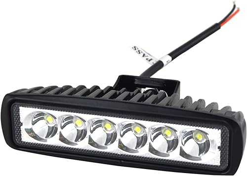 Miniatura 3 de AUXTINGS 4 unids 6 pulgadas 18W Spot Led barra de luz de trabajo para Jeep Off Road 4WD 4x4 cabina UTE SUV ATV camión barco