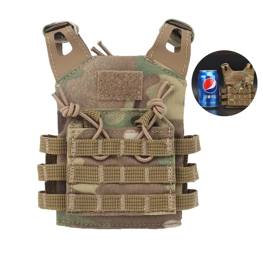 Gilet Tattico MOLLE Lasercut Nero - MFH