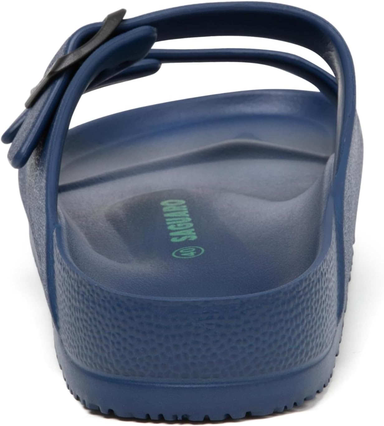 SAGUARO Men's Women's Comfort Double Buckle Sandals Lightweight Adjustable EVA Sandals with Rubble Sole - Image 4