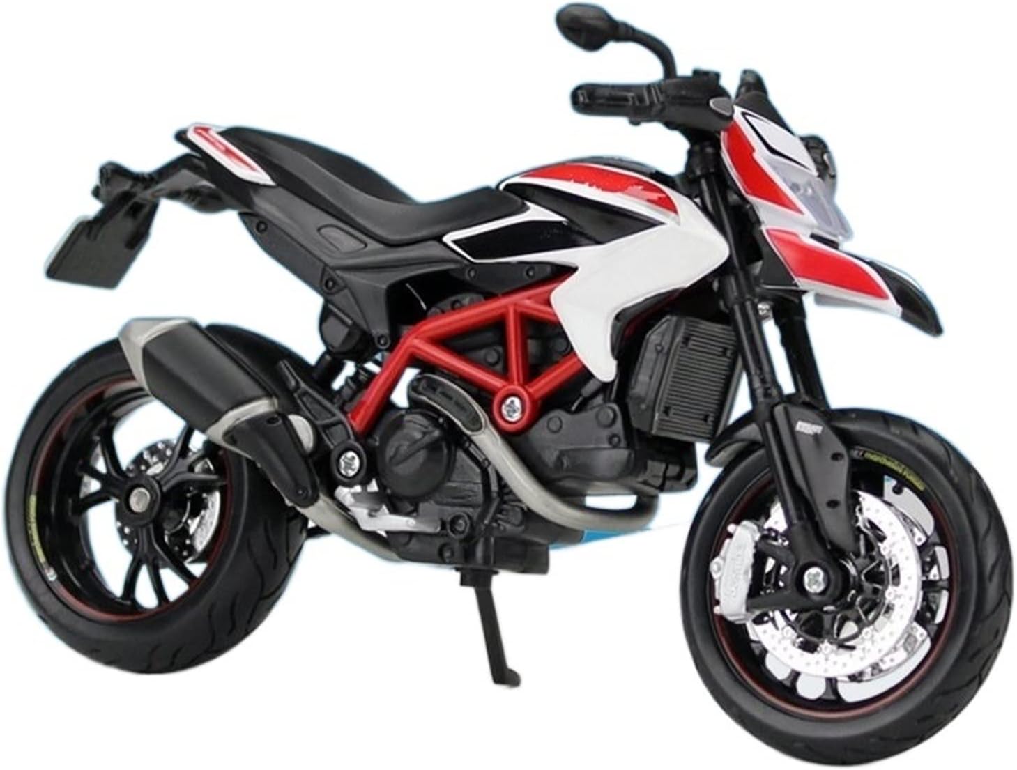HTASFCI Motorcycle Model for Ducati Streetfighter S, Multistrada 1200s, 1:12 Alloy Simulation Motorcycle Model Realistic Racing Bike Replica Gift Decoration Ornament Operable(Street Fighter S)