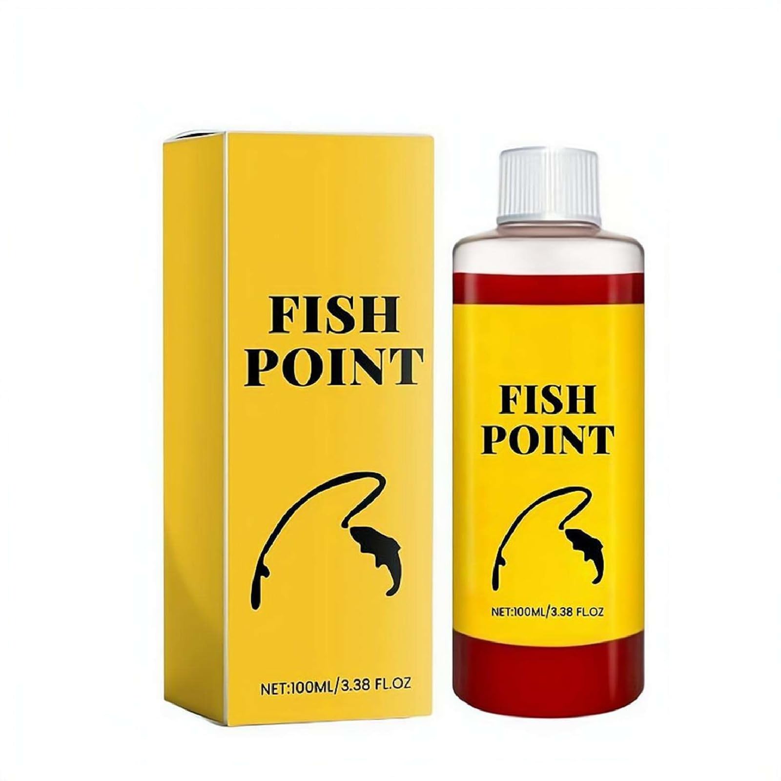 Concentrated Fish Attractant Liquid, Red Worm Liquid Spray - Powerful Bait Attractant Scent Bait Fish Attractant Liquid for Trout, Panfish and More, Enhances Scent & Improves Biteresponse