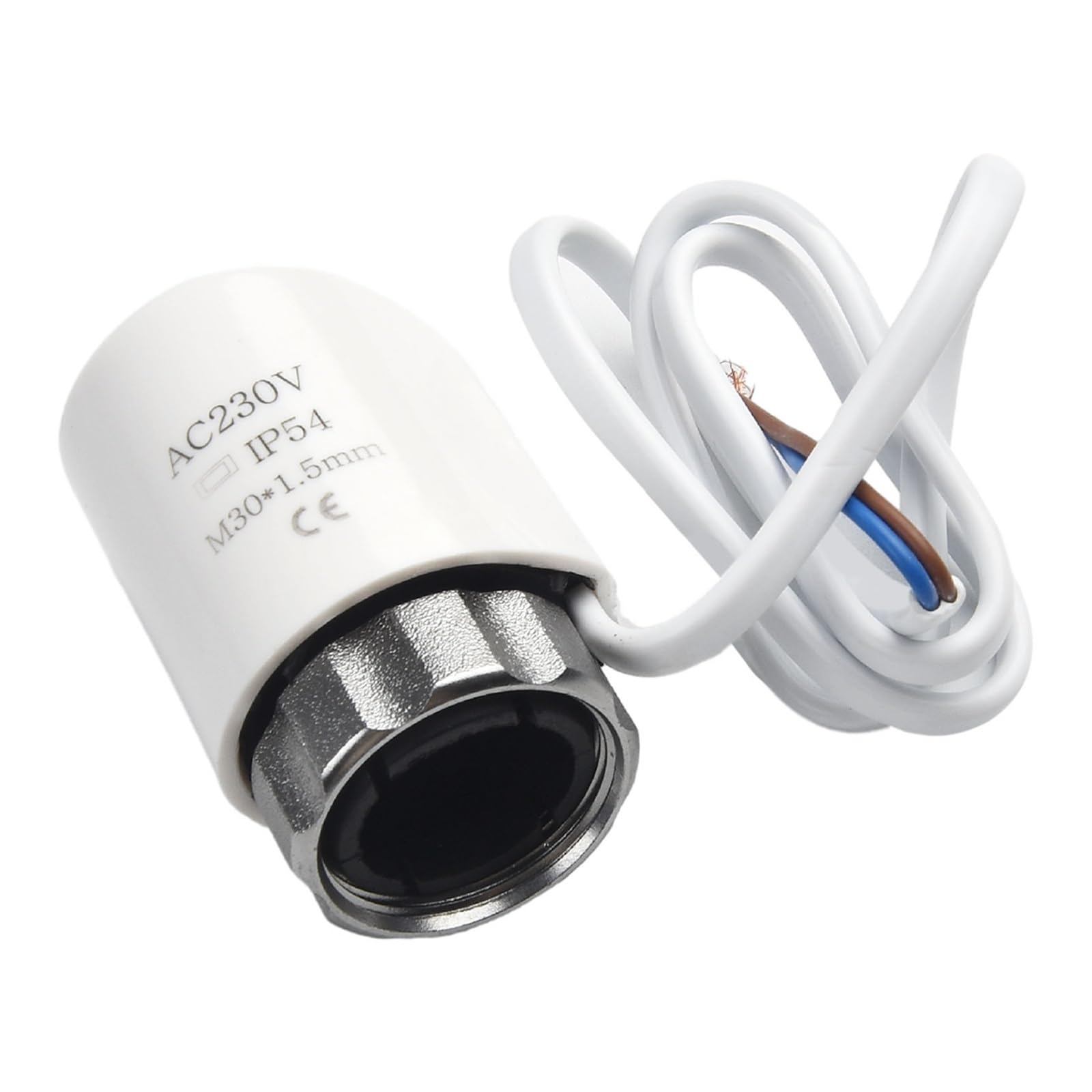 1 sztuka AC230 V M30 x 1,5 mm napęd elektrotermiczny do części systemu regulacji temperatury zaworu grzejnika podłogowego (Normally Open)