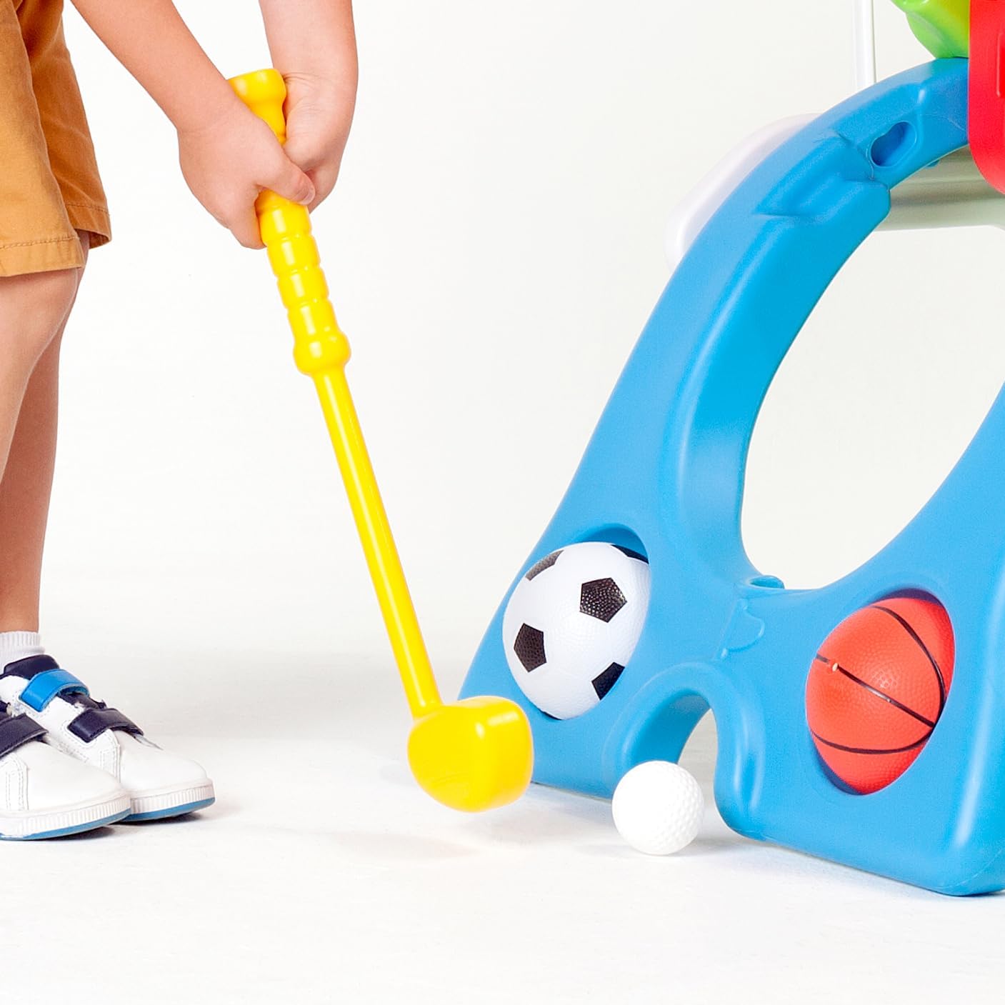 Grow'n Up Quick Flip 6 in 1 Sport Activity Center, Multi