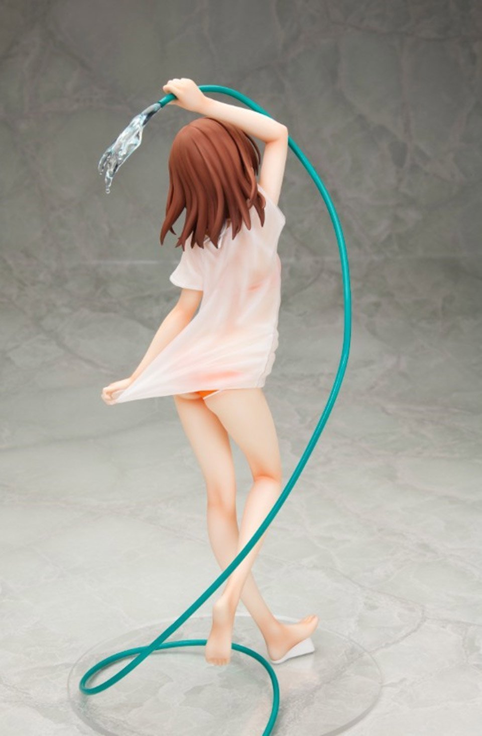 Amazon.co.jp: とある科学の超電磁砲S 御坂美琴 水遊びフィギュア