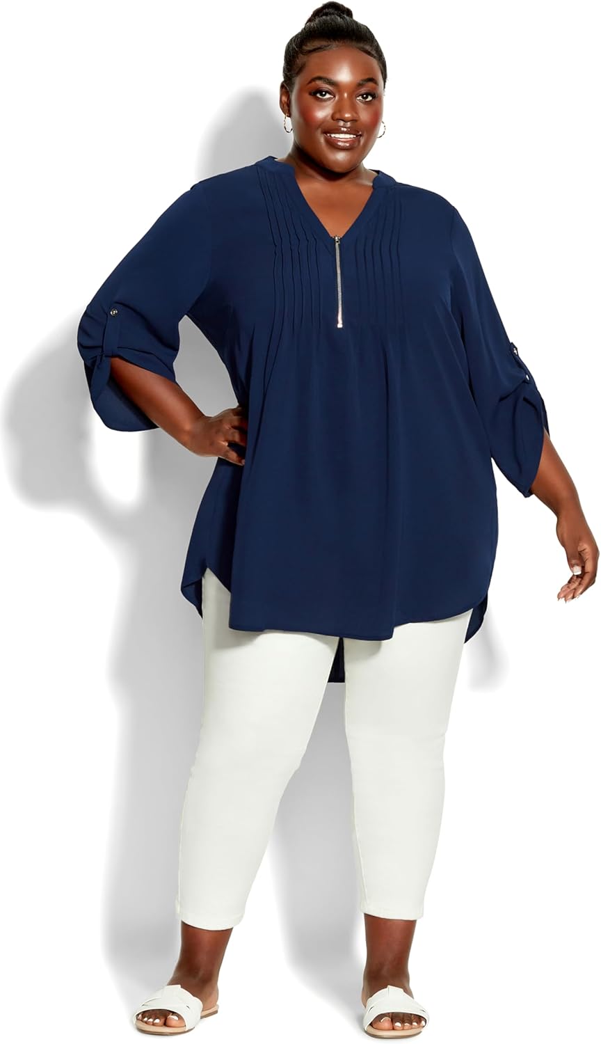 Avenue Women's Plus Size Tunic PIPERLY PLN - Image 6