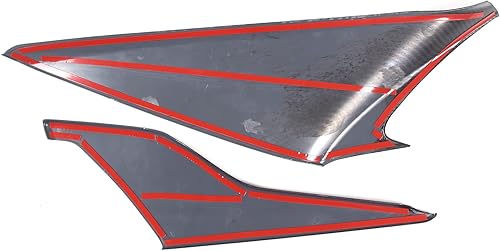 Vista 149 de CHEAYAR Cubierta decorativa para panel de interruptor de elevación de ventana, compatible con Chevrolet Corvette C8 2020-2023