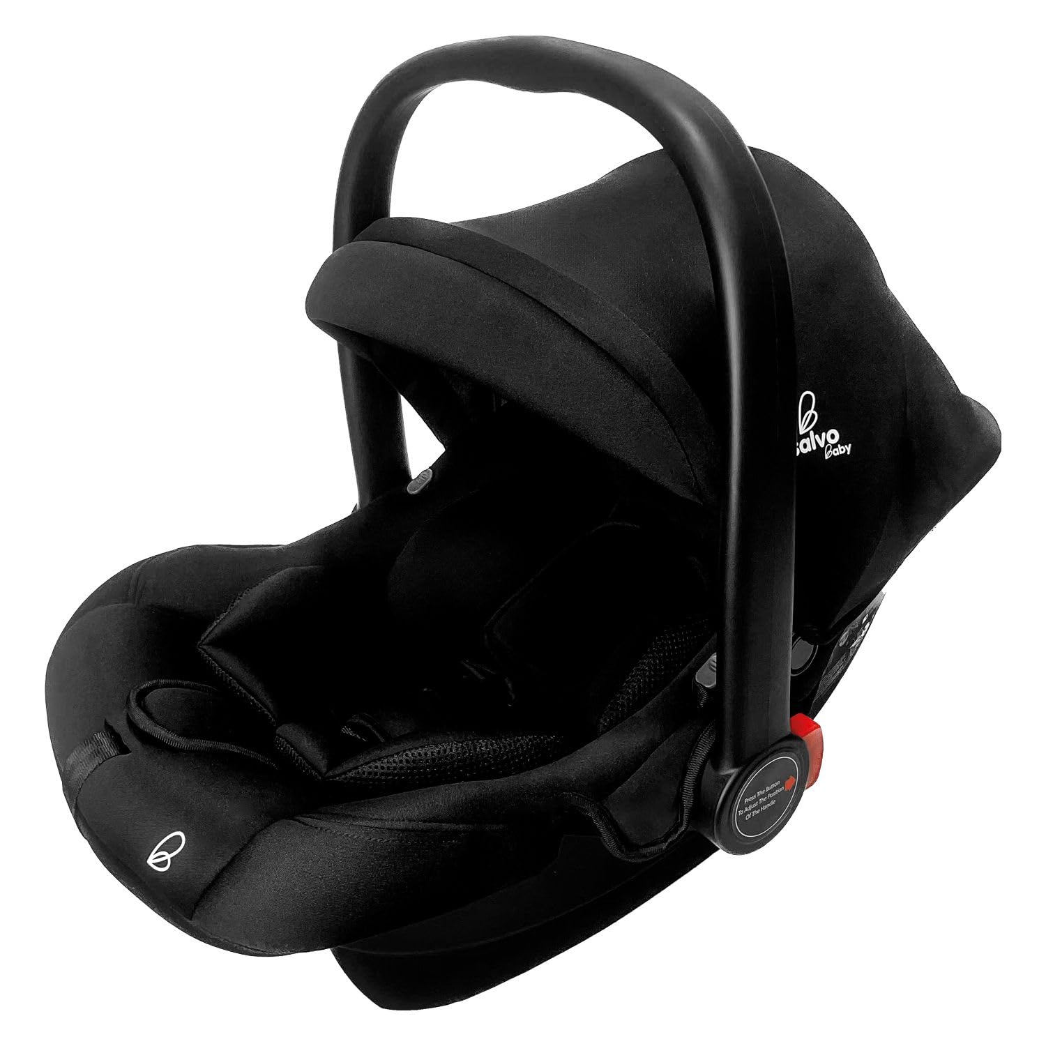 Asalvo SIDNEY 2 Trío Convertible 3 en 1, Silla de paseo, Carrito de bebé, Silla de Auto, Confortable, Segura, Capota extensible, Suspensión en las Ruedas, Freno trasero, Carga Máxima 23 kg, Rosa