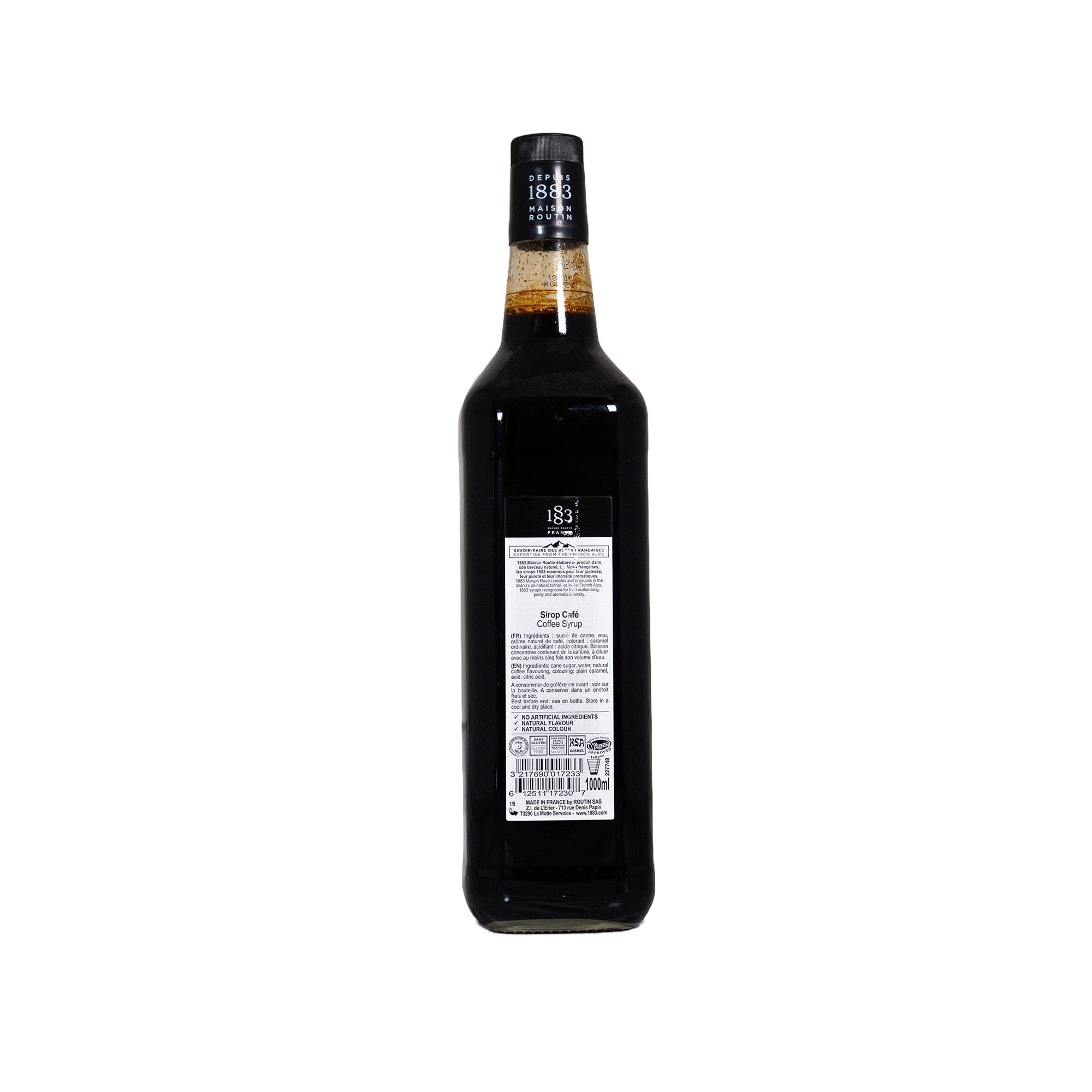 Amazon.com: 1883 Coffee Syrup for Drinks, Made in France, 1 Liter