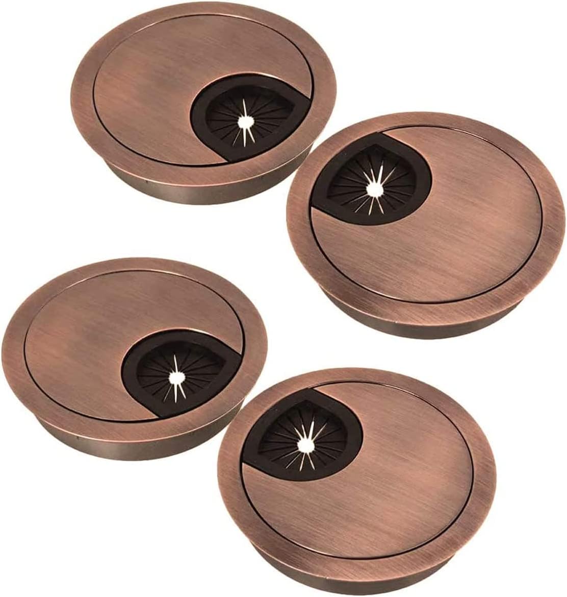 2x Passe Câble Bureau Table Fil Diamètre 70mm Encastrable Cordon Prise Ordinateur Ecran Accessoire Ameublement Pratique 81340870 - Foto 10