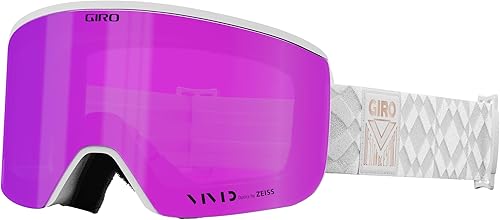 Giro Ella Asian Fit Gafas de esquí Gafas de snowboard para mujer Cambio rápido con 2 lentes VIVID Tecnología de ventilación antivaho OTG