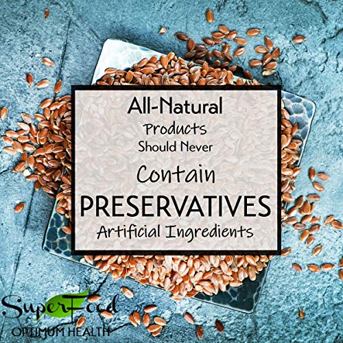 Gerbs Raw Brown Flax Seeds 4 Lbs. Premium Grade | Freshly Harvested & Packaged In Resealable Bulk Bag | Non-Gmo, Keto & Paleo Cleared |High In Omega-3 Fatty Acids & Fiber| Gluten Peanut Free #TOP5