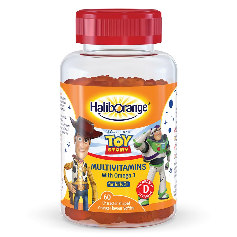Haliborange Disney Toy Story Omega 3 Orange Flavour 60 Gummies