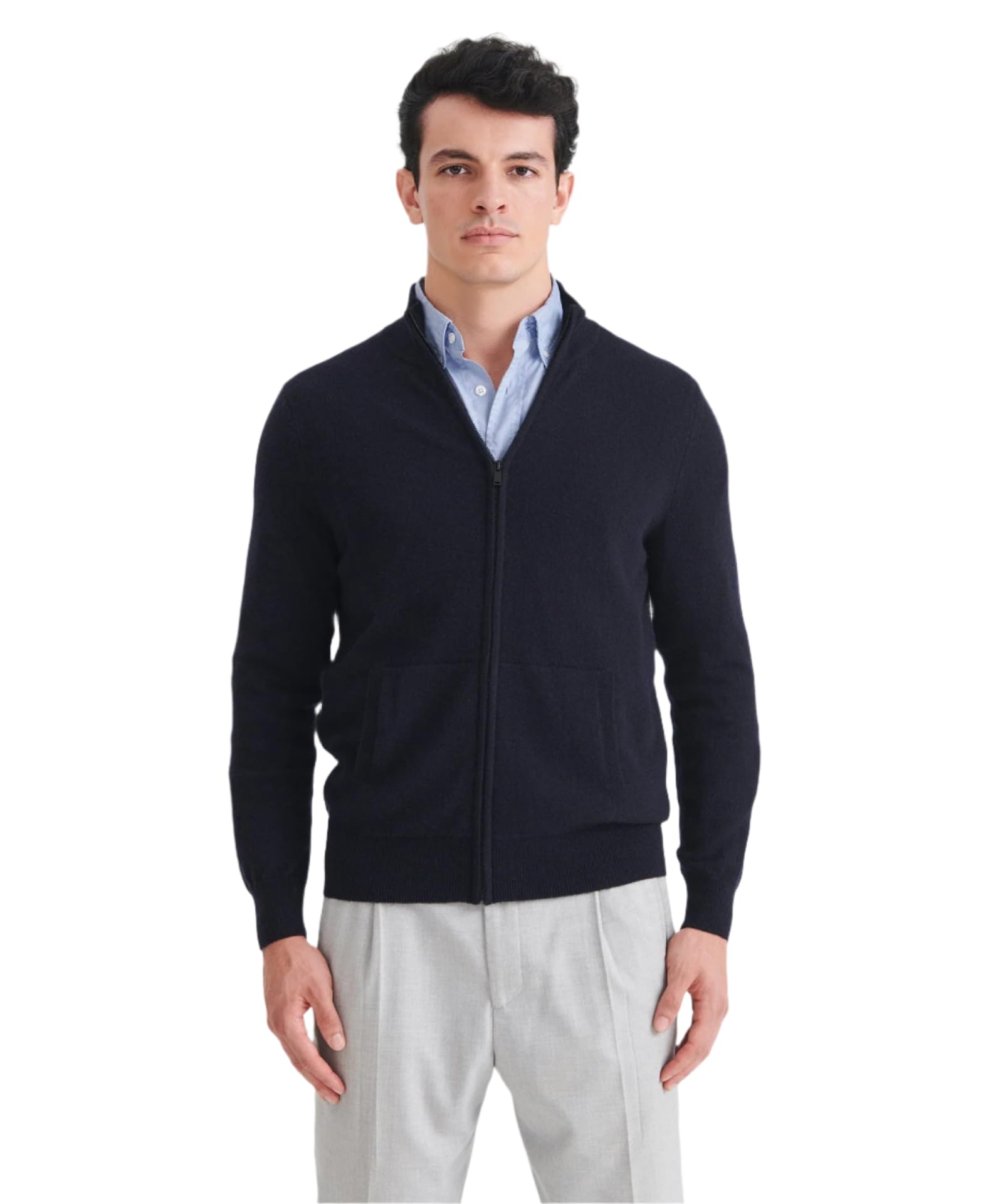 naadam Signature Mens Cashmere Full Zip Sweater-picture-16