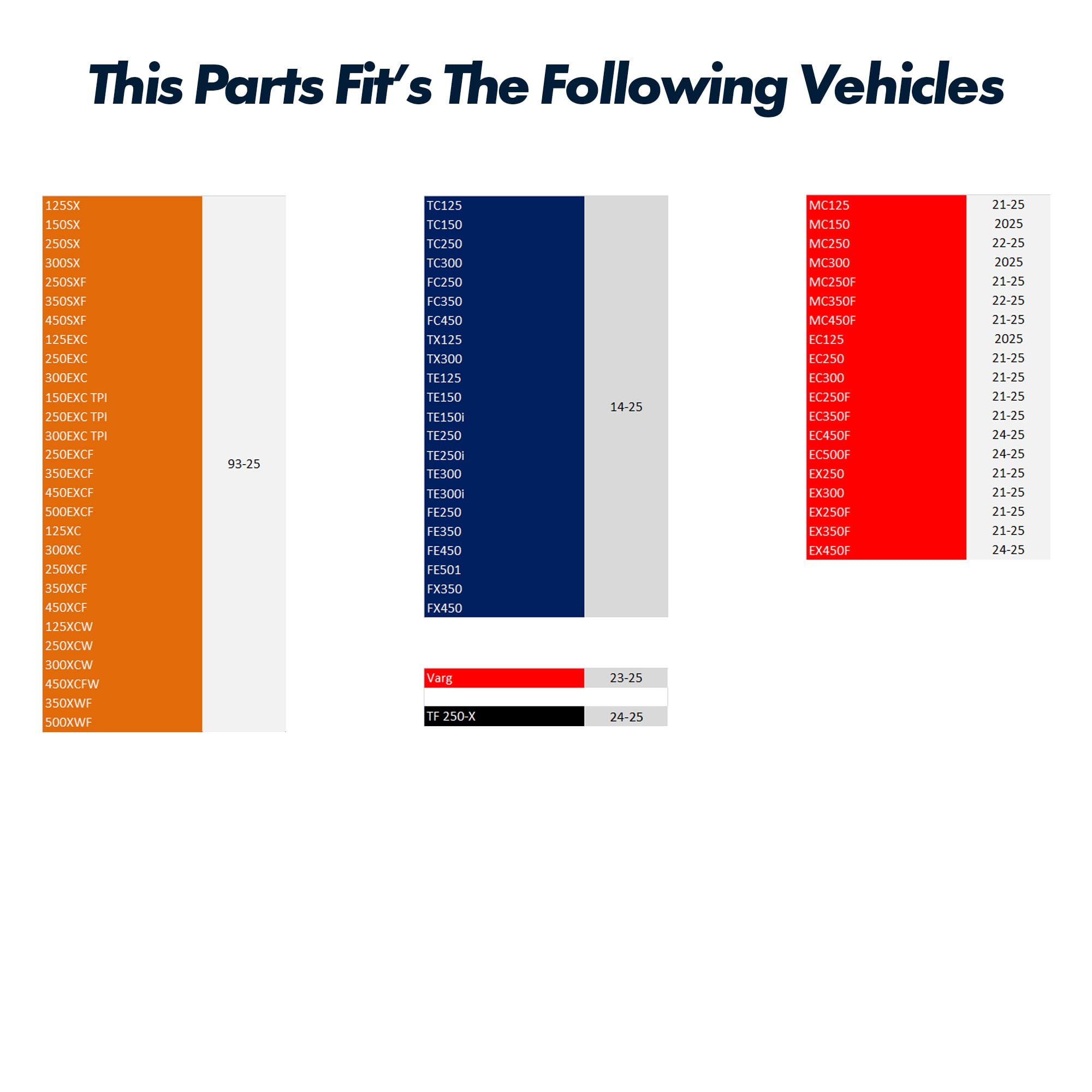 SCAR Corona Aluminio Antibarro Compatible con KTM SX/SXF/EXC/EXCF 125 150 250 300 350 450 500 93-23, Naranja - 48 dientes