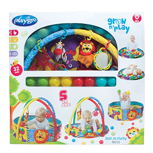 playgro grow n play ball pit