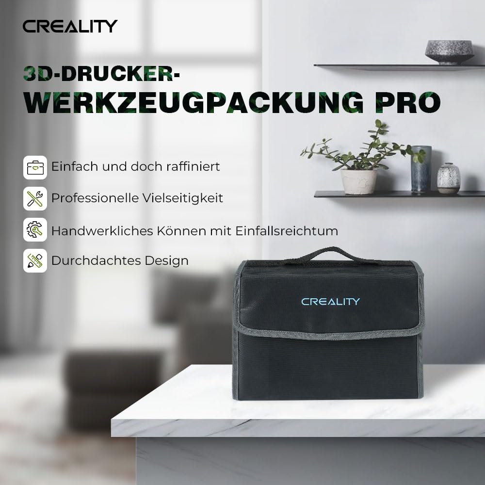 Creality Kit d'outils pour imprimante 3D - 74 pièces - Kit d'outils pour installer, enlever et couper les filaments - Accessoires d'impression 3D pour toutes les imprimantes FDM - Nettoyage et