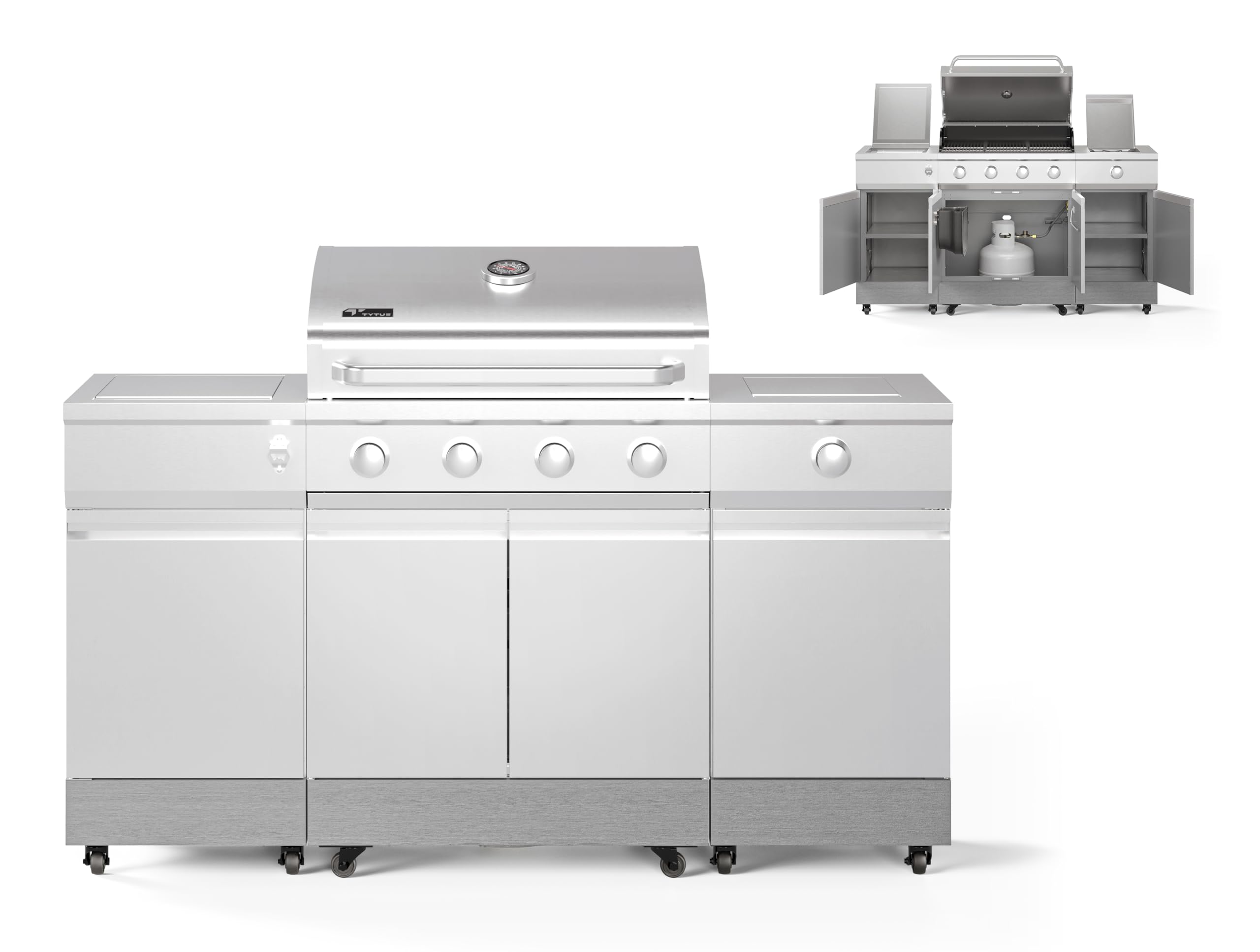 Tytus Fresno 5-Burner Island Grill
