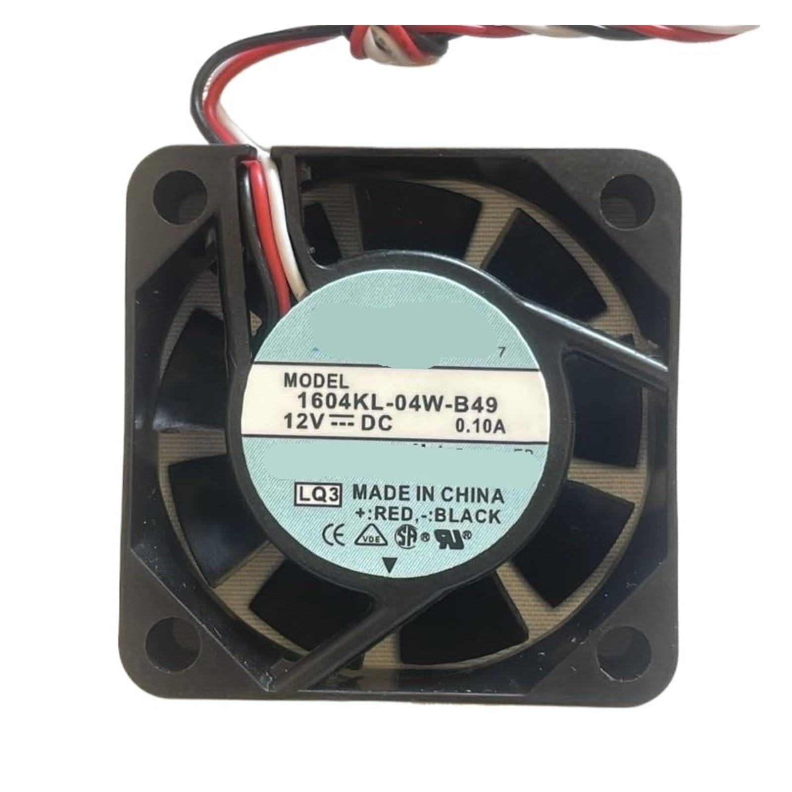 YMUGUEGH 1604KL-04W-B49 4010 40mm DC 12V 0.1A cooling fan