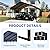 KEIKI 20x20ft Heavy Duty Carport Canopy Shelter, Galvanized Steel Portable Garage for Car Truck Boat, All-Weather Reinforced Cover with Quick Assembly, Outdoor Party Event Tent, Gray
