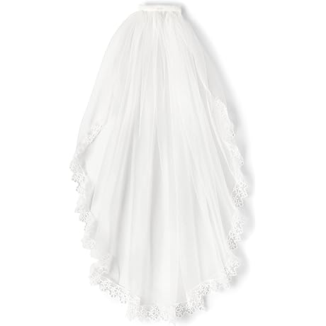 Veil for kids: Communion, Bridal, Baptism, Wedding, Pageant, Flower Girl