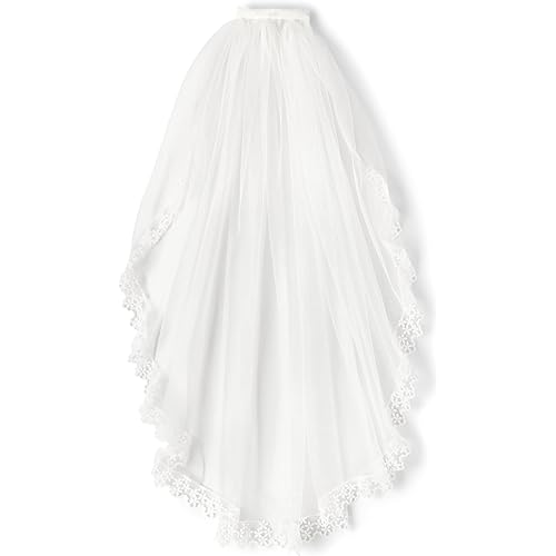 Gymboree,And Toddler Holiday and Special Occasion Hair Accessories,White Veil,One Size