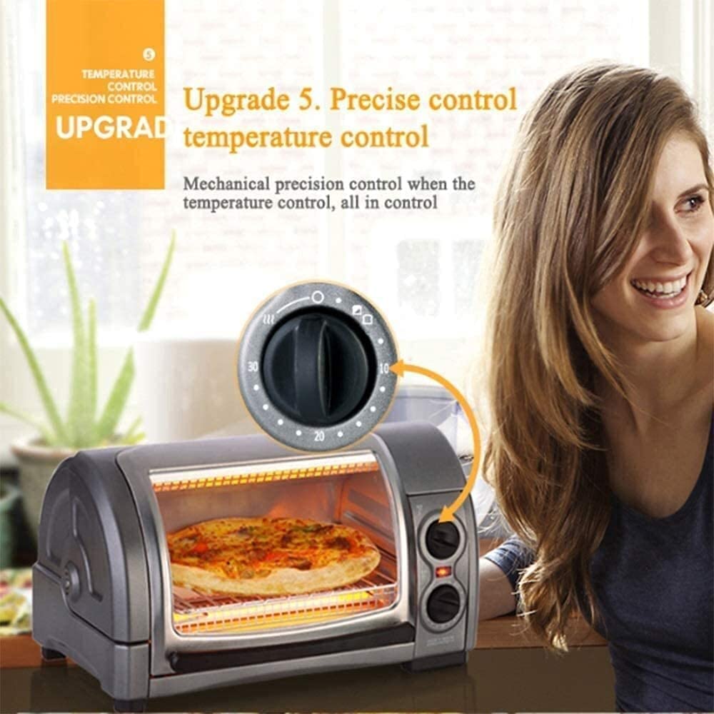 12L piekarnik elektryczny toster piekarnik mała domowa maszyna do pieczenia ciasto chleb pizza tarta piekarnik łatwe do czyszczenia kuchnia gotowanie