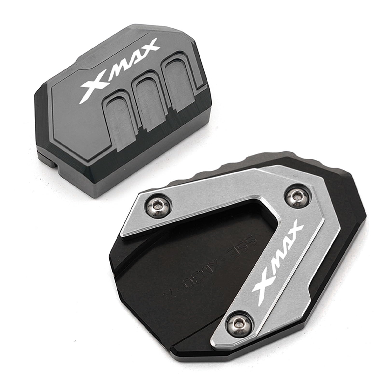 Béquille Pad Moto XMAX Évite la Chute de Votre Scooter Solution Support Latéral Stable