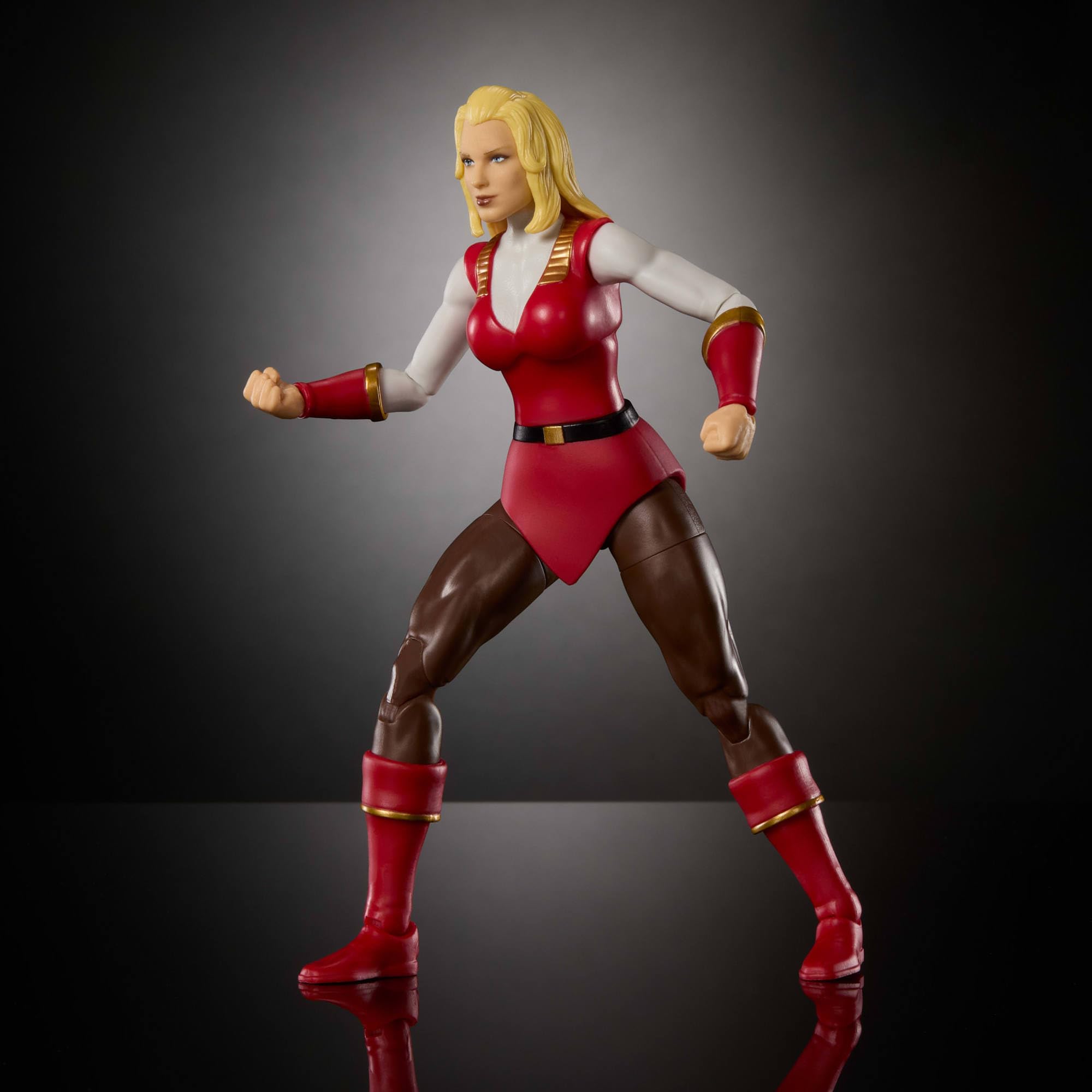 Masters of the Universe Masterverse - Adora, action figure deluxe da collezione con 30 articolazioni, parti o armature intercambiabili incluse, 6+ anni, JHJ83
