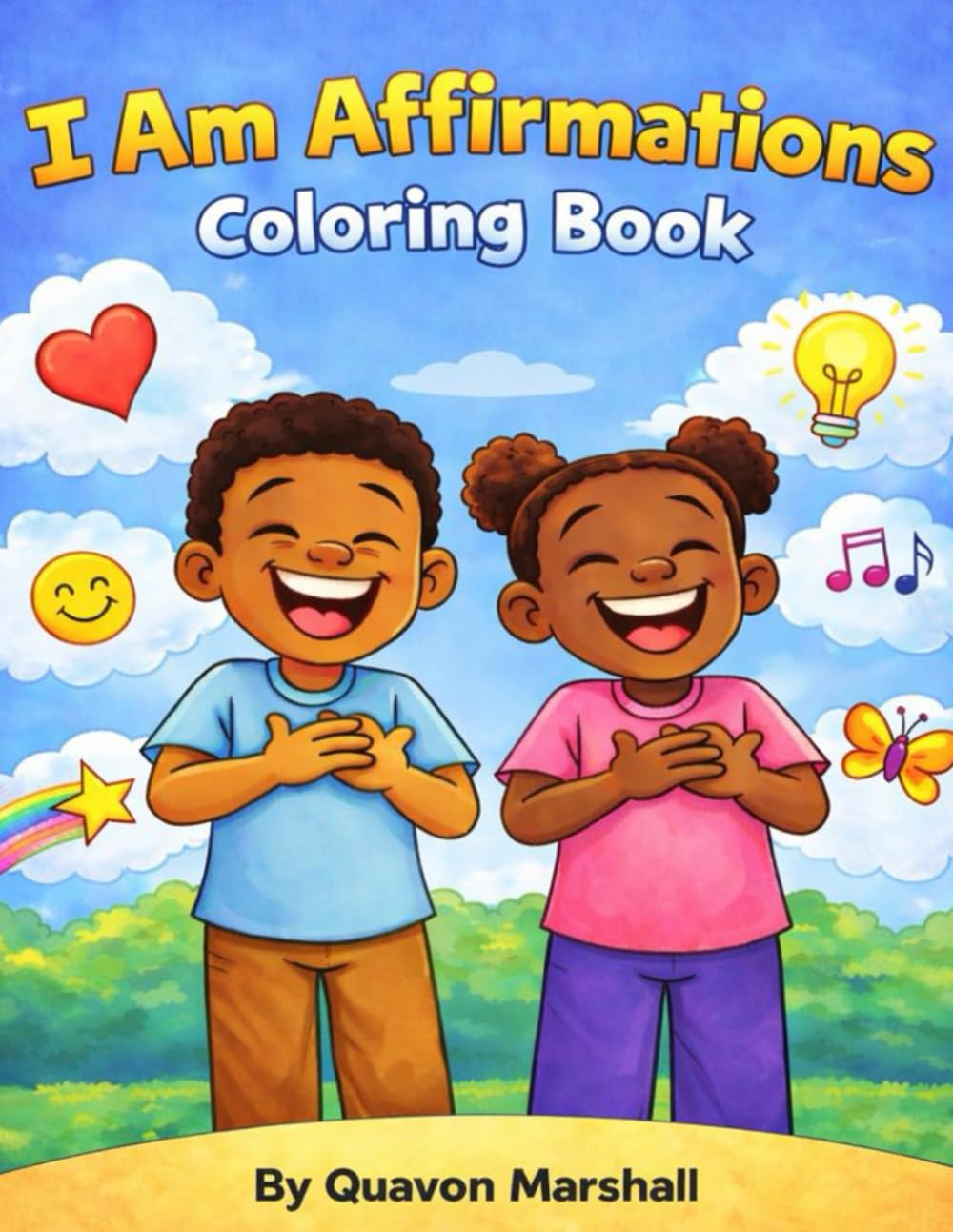 I Am Affirmations Coloring Book