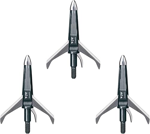 Miniatura 4 de New Archery Products NAP Spitfire 85 - Cuchillas de práctica de 3 cuchillas