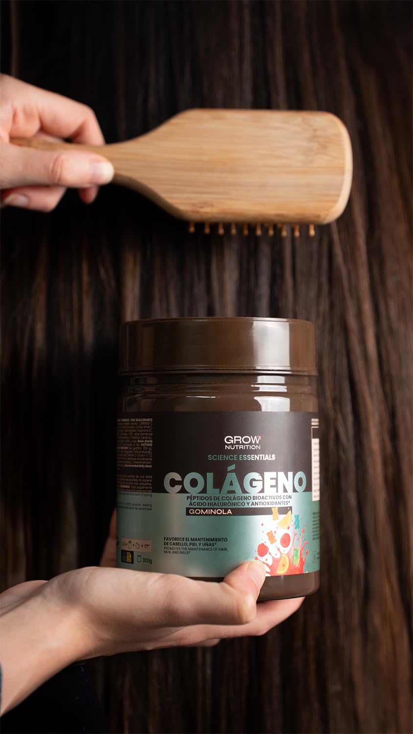 Grow Wellness Colágeno VERISOL® Sabor Gominola 300g | Colágeno en polvo, Fórmula diaria, Saborizada, Ingredientes seleccionados