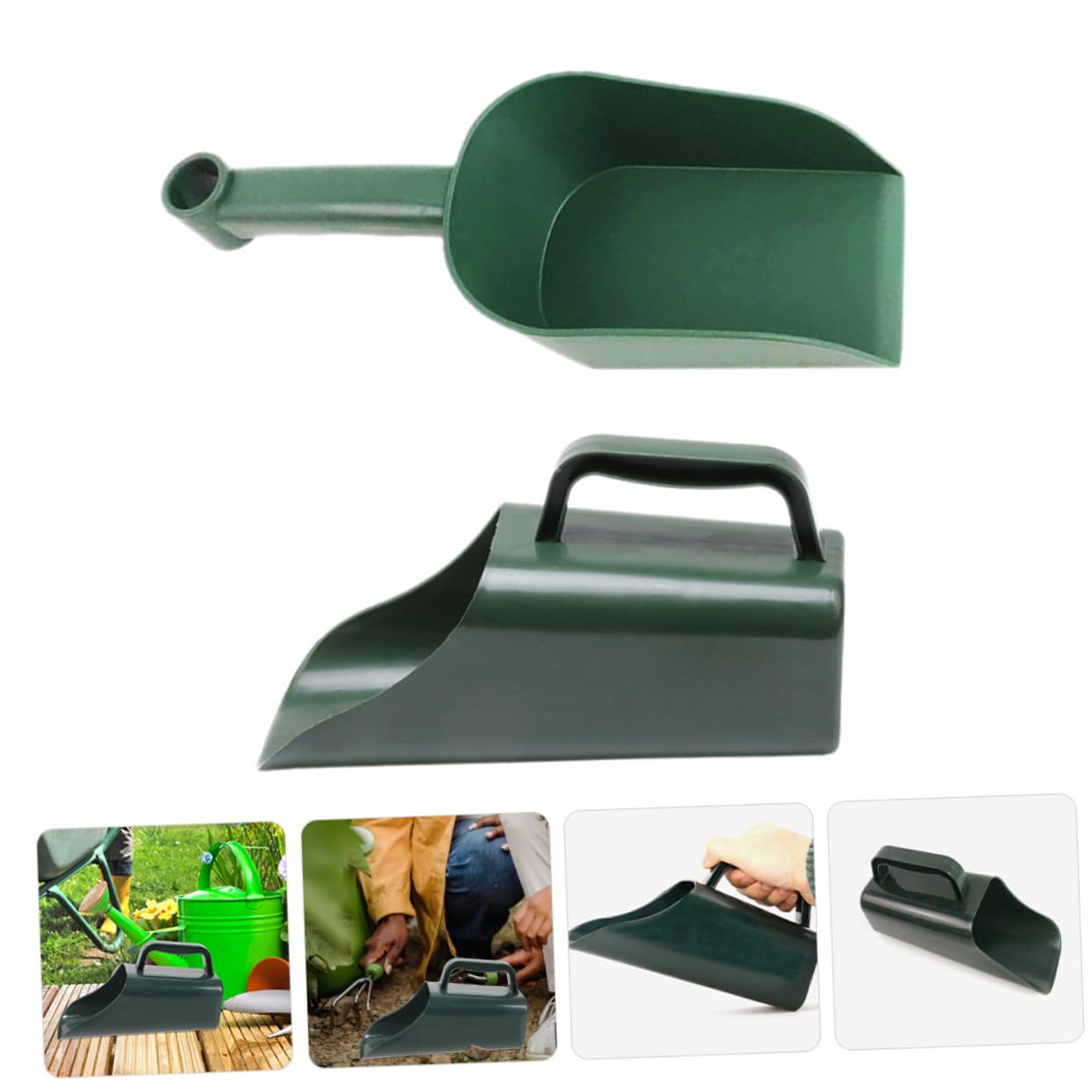 Homoyoyo 4piezas Pala De Jardín y Cuchara De Suelo Herramienta De Jardinería Multifuncional para Plantas Suculentas y Bonsáis Plástico Resistente y Práctico para Trasplante y Cuidado