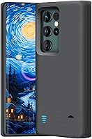 Vista 1 de Funda de batería para Samsung Galaxy S22 Ultra, funda de carga de batería extendida recargable de 5000 mAh, añade 100% jugo extra, no para S22