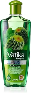 Dabur Vatika Cactus Enriched Hair Oil for Hair Fall Control 200 ml