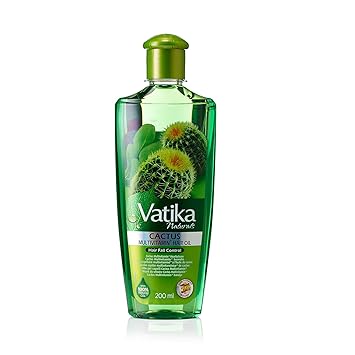 Vatika Naturals Cactus Enriched Hair Oil Hair Fall Control 200 Ml