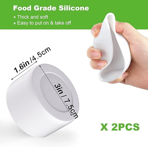 Miniatura 3 de Paquete de 2 botas de silicona para Stanley Quencher Adventure de 40 onzas y Stanley IceFlow de 30 onzas y 20 onzas, reduce los arañazos de ruido de