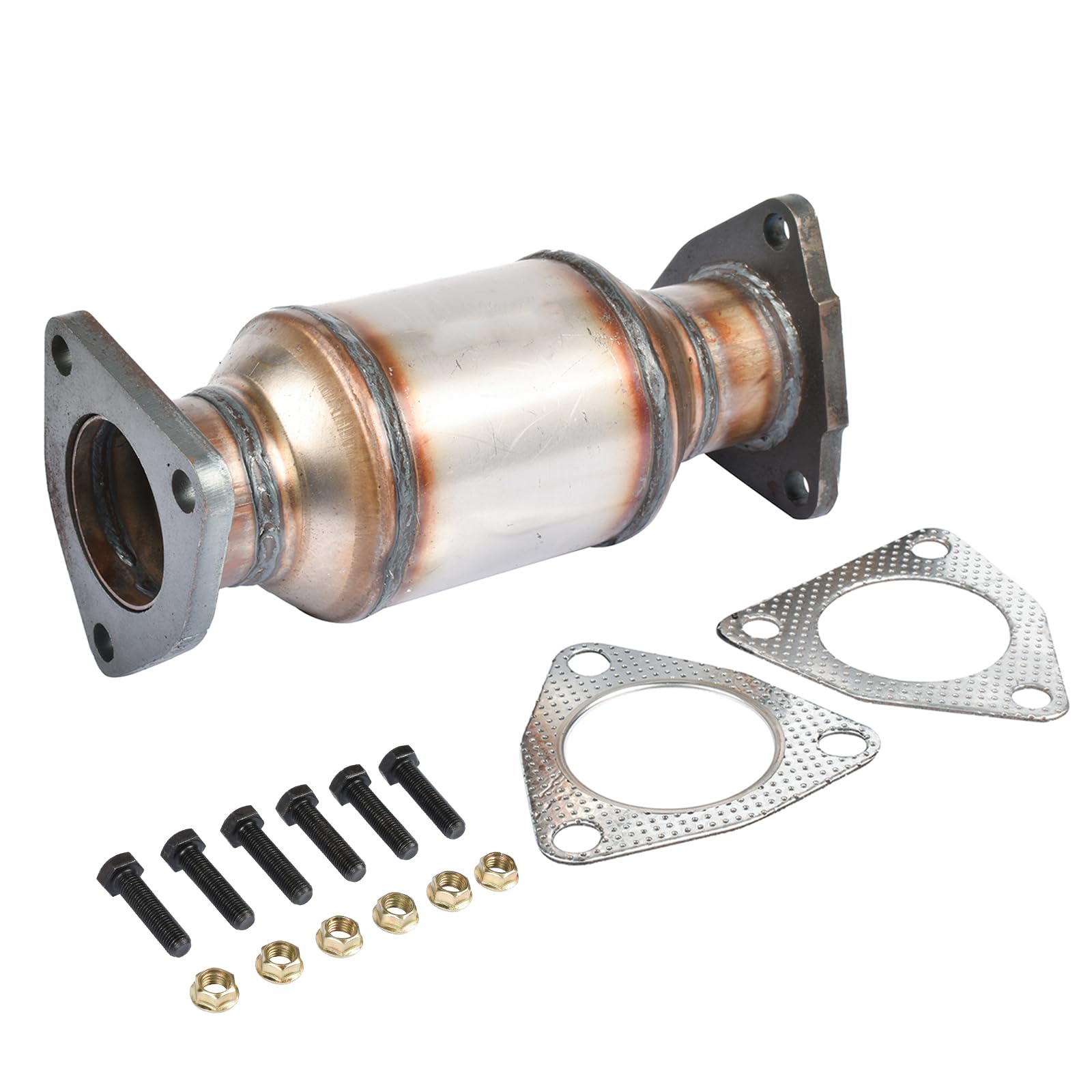 Weonefit Rear Catalytic Converter Replacement for Acura T-L/T-SX Honda Accord Odyssey Pilot Ridgeline 3.5L 16447