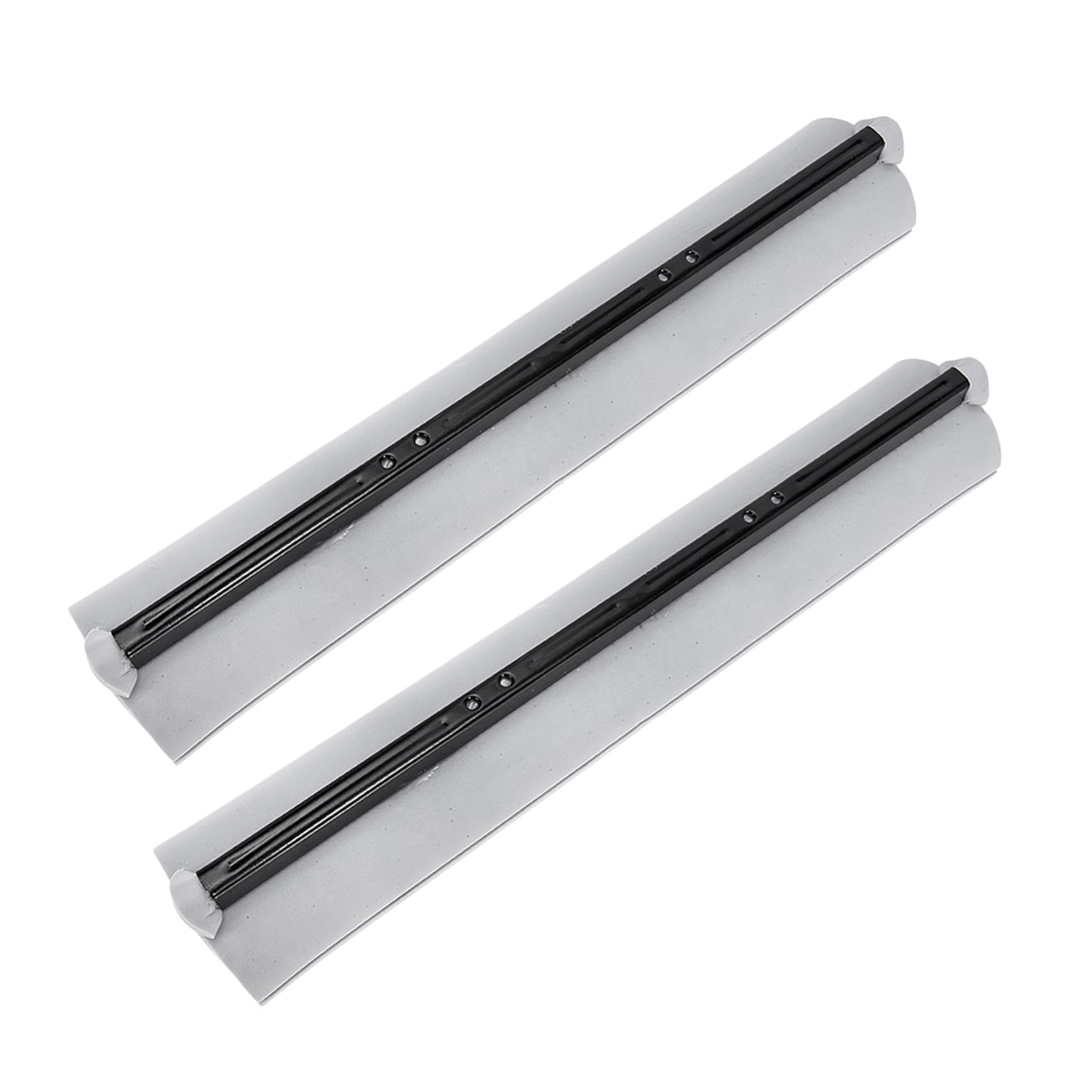 ERINGOGO 2Pcs Sponge Mop Heads Replacement for Efficient Cleaning Grey Household Mop Substitutions for Tile Marble and Floors for Home and Commercial Use