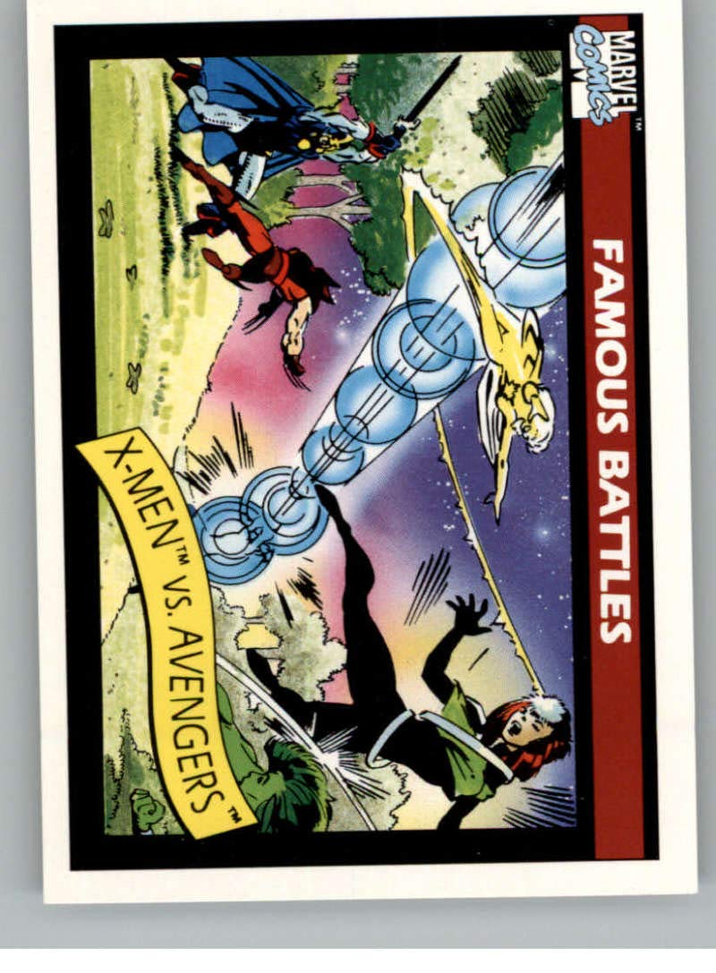 1990 Impel Marvel Universe #99 X-Men vs. The Avengers Non Sport  Entertainment Trading Card in Raw (NM or Better) Condition at Amazon's  Entertainment Collectibles Store