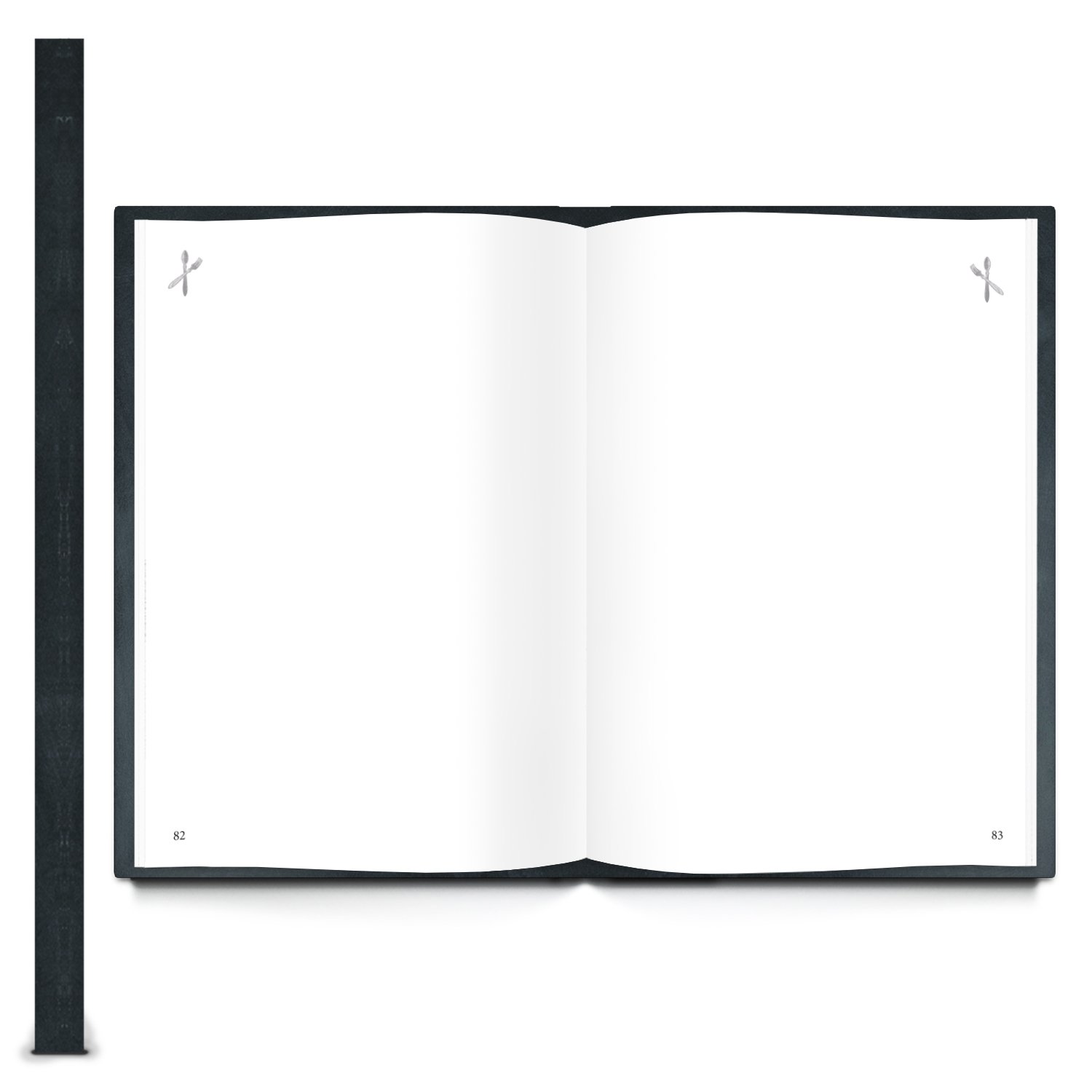 Logbuch-Verlag Set di ricette in formato DIN A4 + A5-3, libri da cucina da scrivere fai da te, set regalo libri come regalo cucina e cuochi amatoriali