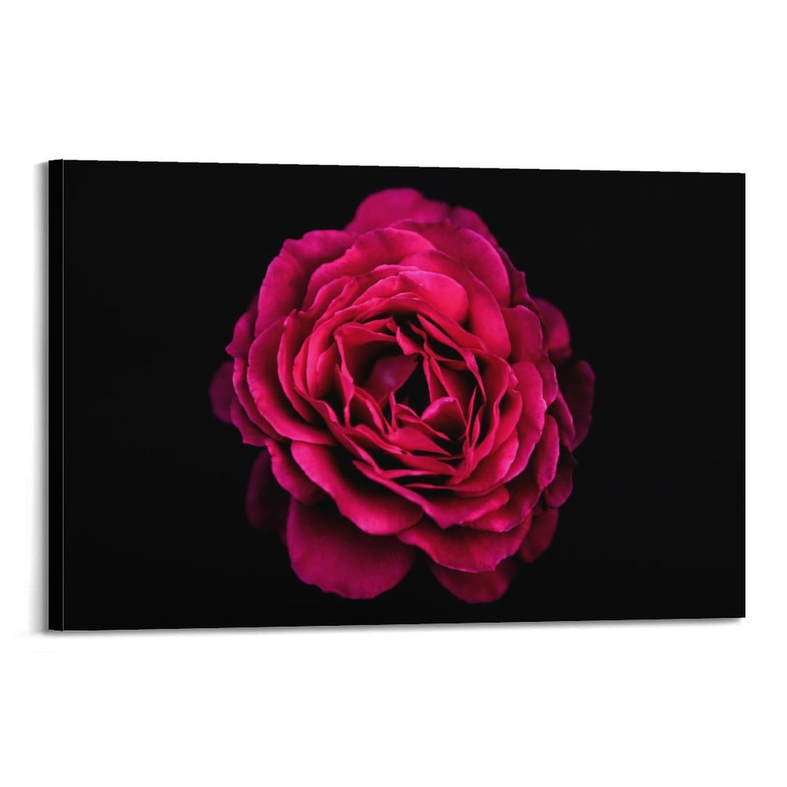 YiXong Różana farba dekoracja domu plakat dekoracyjny obraz płótno plakaty ścienne i druk artystyczny obraz nowoczesny rodzinny sypialnia dekoracje plakaty 24 x 36 cali (60 x 90 cm)