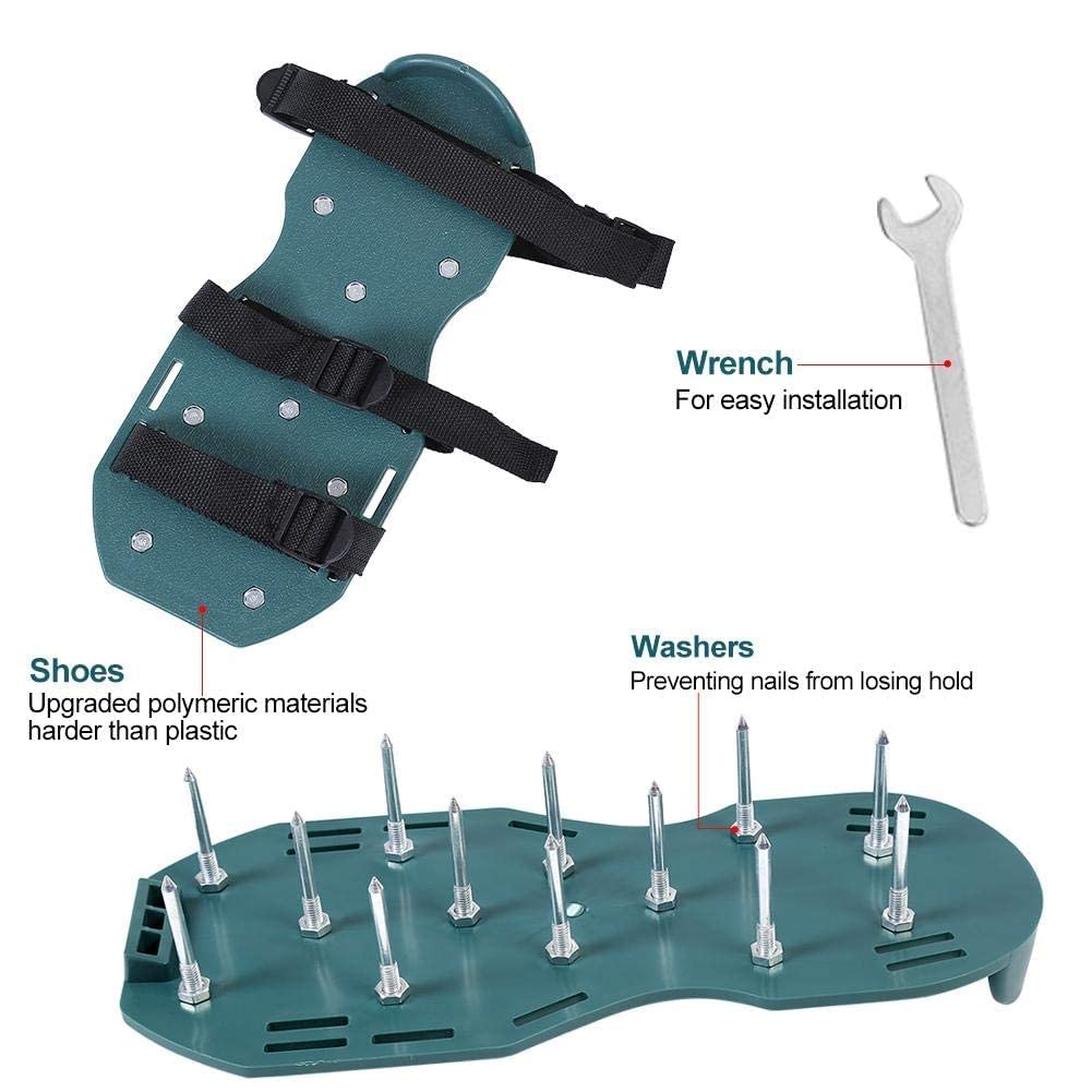 UPP Gazonluchtschoenen Tot Maat 46 Schoenopzetstukken Als Handmatige Aerificator Schoenen Met 3 Gespen Grasschoenen 13 Spijkers Nagelschoenen Voor De Tuin Gazon Of Erf 1109008143 UPP Gazonluchtschoenen Tot Maat 46 Schoenopzetstukken Als Handmatige Aerificator Schoenen Met 3 Gespen Grasschoenen 13 Spijkers Nagelschoenen Voor De Tuin Gazon Of Erf 1109008143