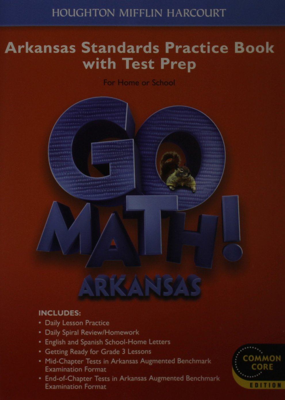 Houghton Mifflin Harcourt Go Math! Student Practice Book Grade 2